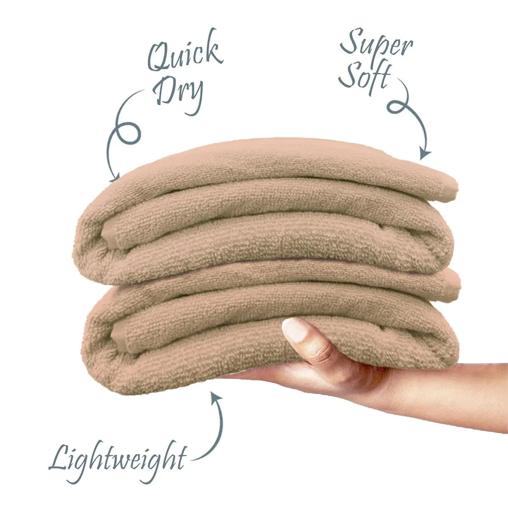 Luxe Home Cotton Bath Towel 450 GSM Quick Dry Large Size Bathroom Towels for Men & Women, Home, Kitchen, Gym, Spa